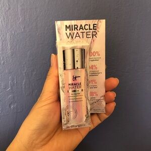 IT Cosmetics Miracle Water - Anti-aging Glow Tonic New in Box Discontinued